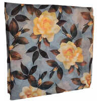 Tabby Silk Organza Floral Printed Fabric