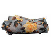 Tabby Silk Organza Floral Printed Fabric
