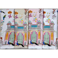 Rayon Printed Fabric