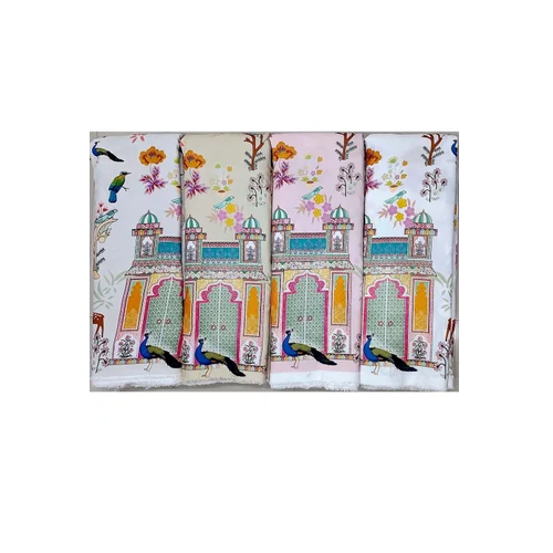 Rayon Printed Fabric