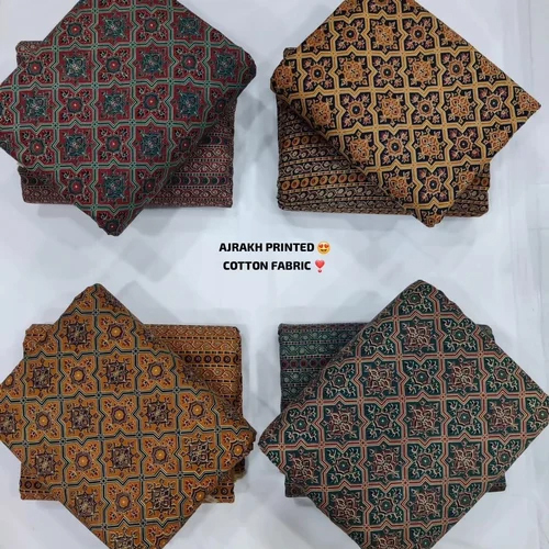 Ajrakh Printed Fabric