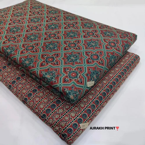 Ajrakh Printed Fabric