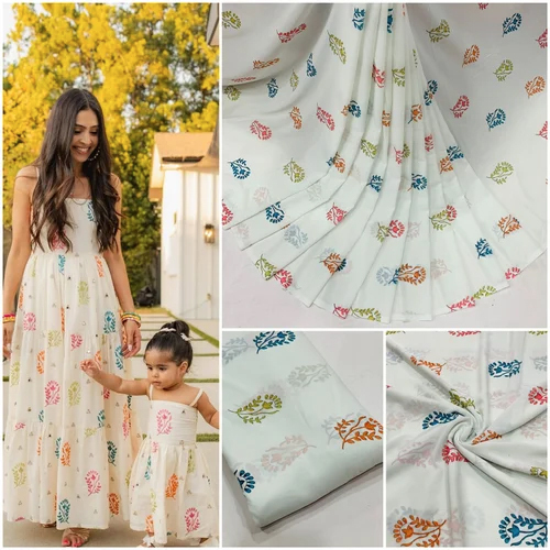 Premium Quality Printed Fabric - Textile Digital Print Fabrics For Garment Style