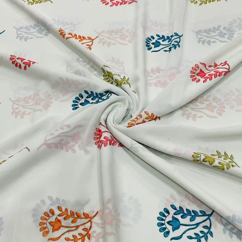 Premium Quality Printed Fabric - Textile Digital Print Fabrics For Garment Style