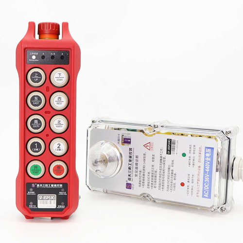 8 Buttons Single Speed Wireless Crane Remote Control - Color: Various Available