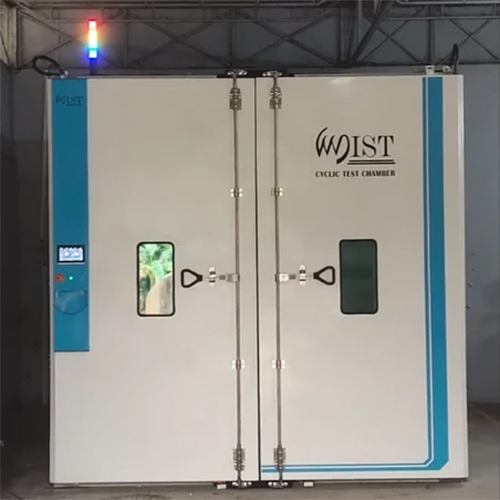 Industrial Environmental Cyclic Chamber - Stainless Steel, 3000 Liter Capacity, White Finish | -86.0°C to 200.0°C Temperature Range, 0.5°C Accuracy, Warranty Included