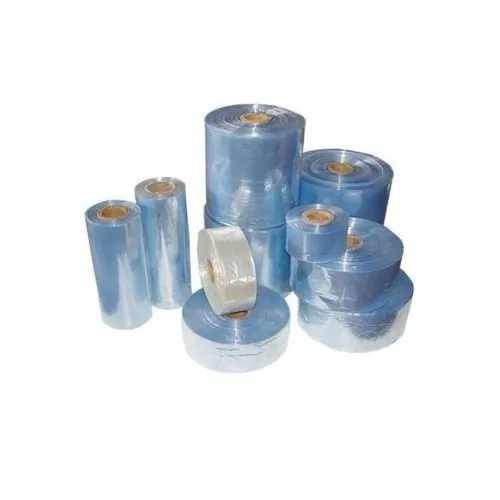 Plain PVC Plastic Clear & Transparent Heat Shrink Rolls