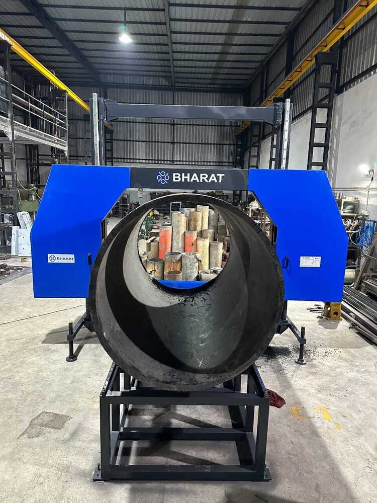 Hdpe pipe cutting machine