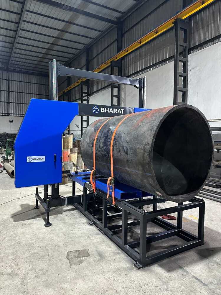 Hdpe pipe cutting machine
