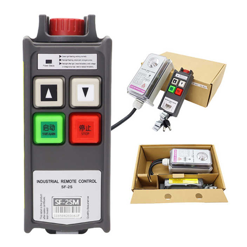 2 Buttons Wireless Single Speed Remote Control - Color: Various Available