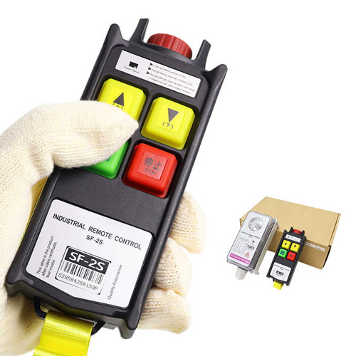 Industrial 2 Push Button Rf Remote Control - Color: Various Available