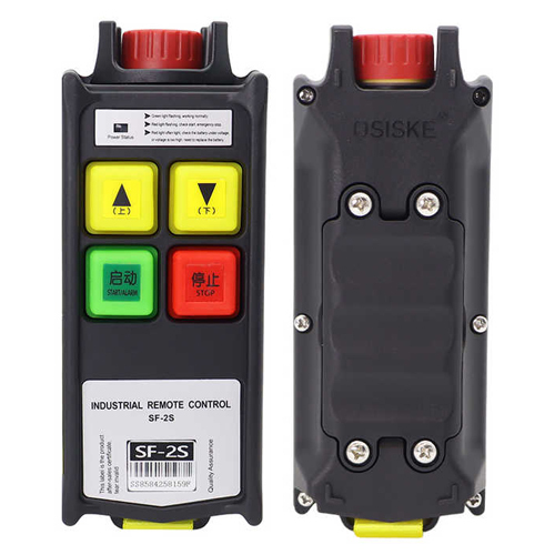 Single Speed 2 Buttons Crane Switch Radio Remote Control - Color: Various Available