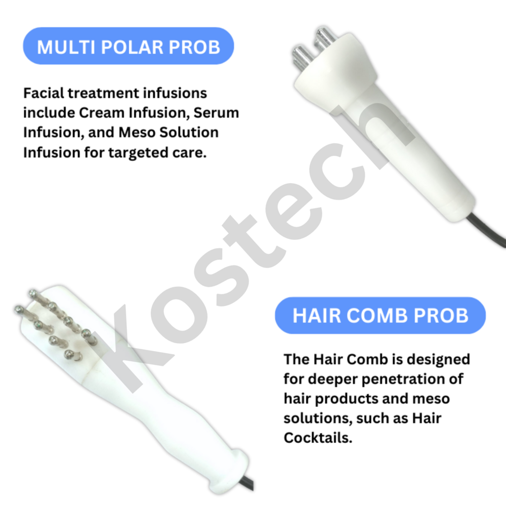 Hydra Facial MDA with  10 in 1 Small Model Electroporation Machine