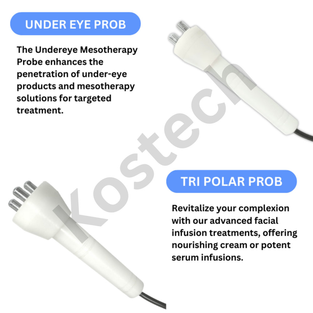Hydra Facial MDA with  10 in 1 Small Model Electroporation Machine