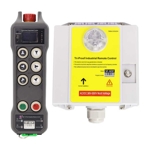 6 Push Buttons Double Speed Wireless Crane Remote Control - Color: Various Available