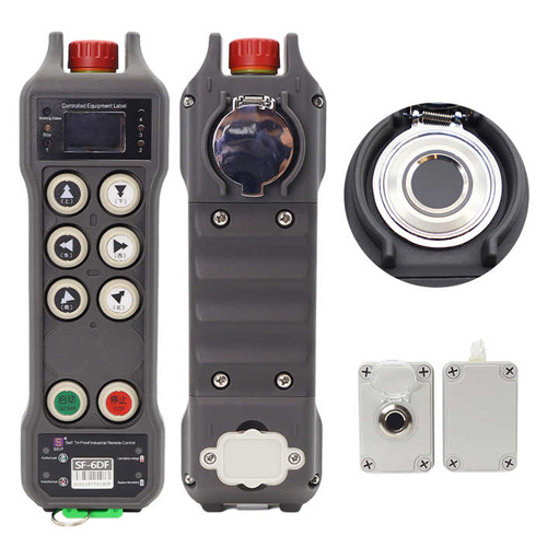 6 Buttons Radio Dual Speed Remote Control - Color: Various Available