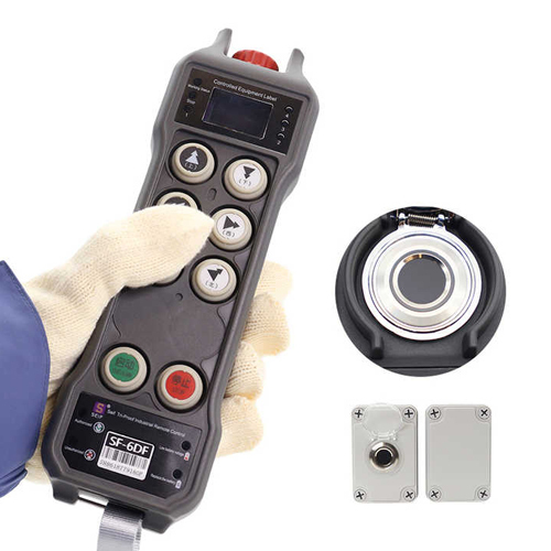 6 Button Fingerprint Wireless Rf Remote Control - Color: Various Available