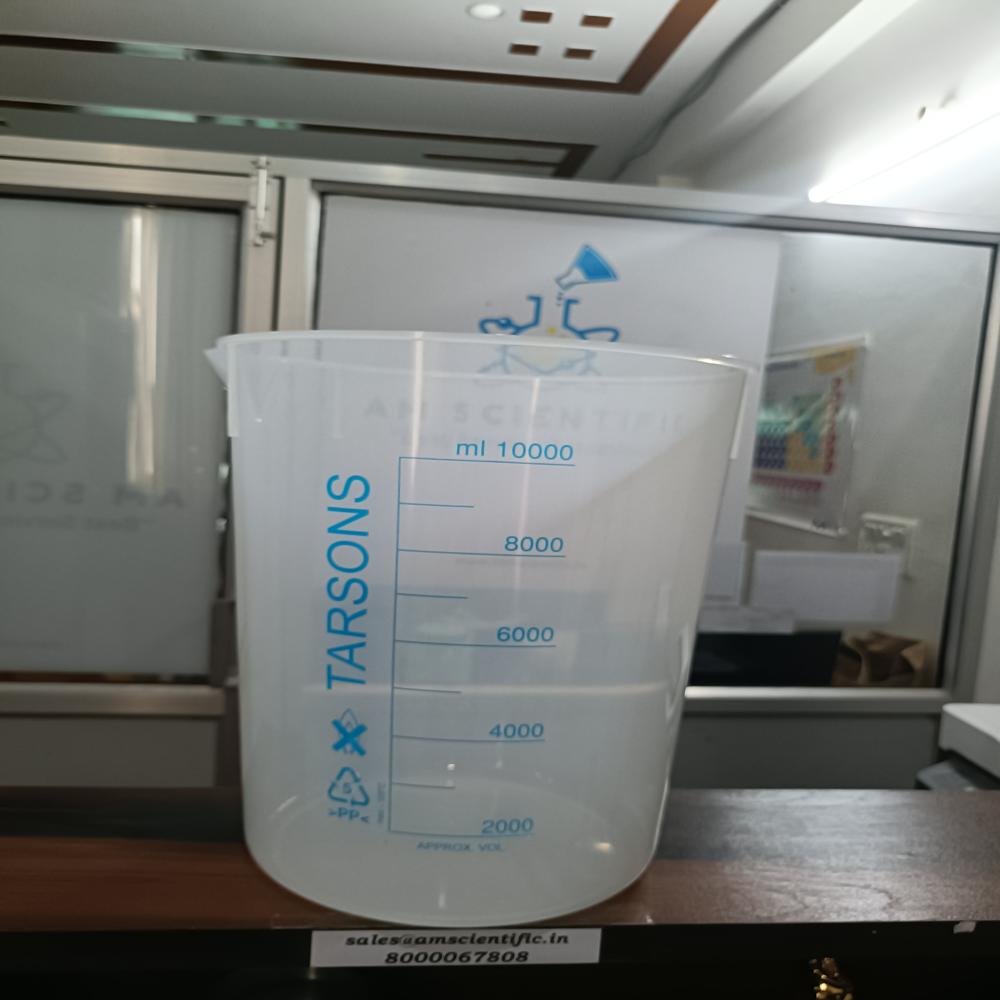 Beaker, Pp 10000ml - Color: White