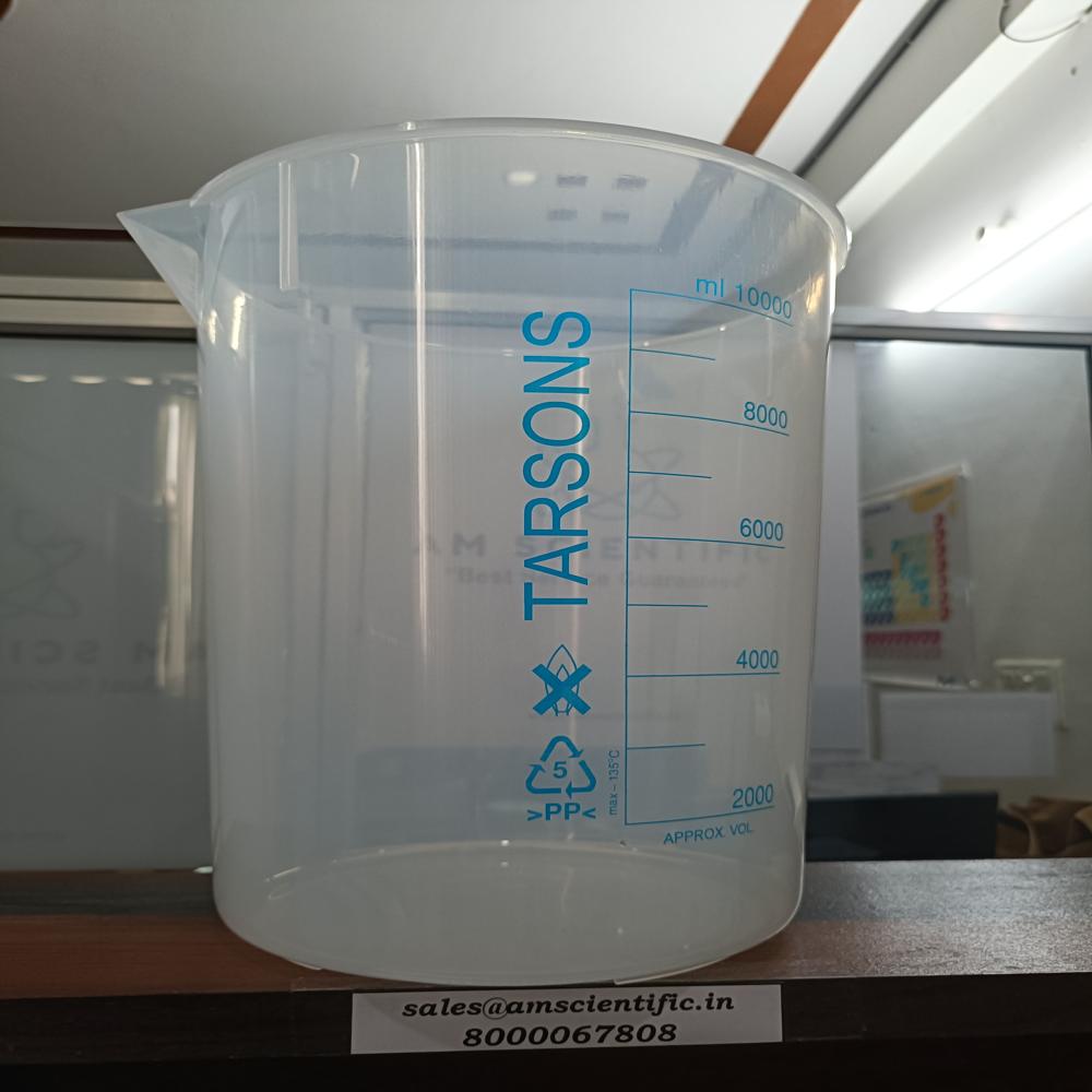 Beaker, Pp 10000ml - Color: White