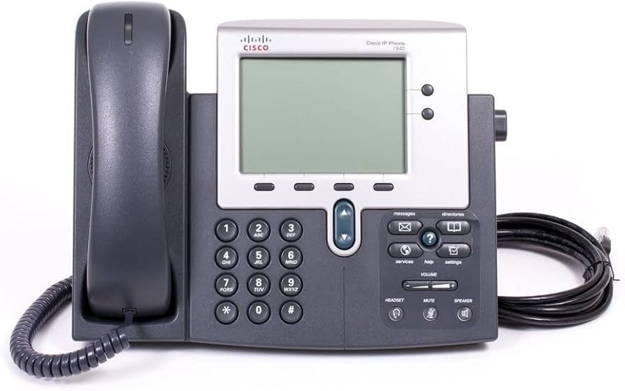 Cisco Ip Phone 7941 - Antenna Type: N/a (Wired Ethernet Only)