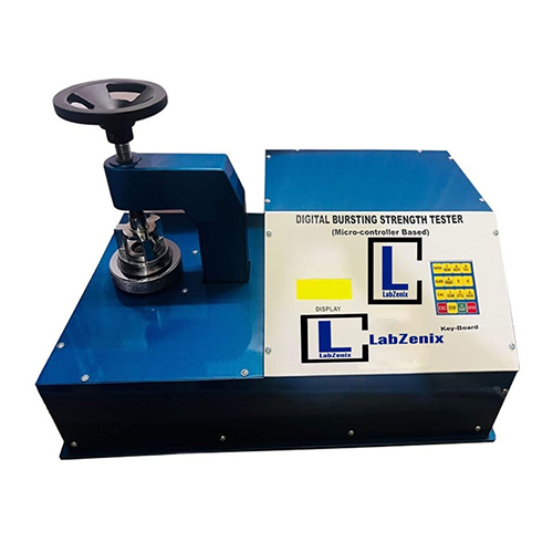 Computerized Bursting Strength Tester - Material: Stainless Steel