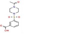 3-(4-Acetyl-piperazine-1-sulfonyl)-benzoic acid