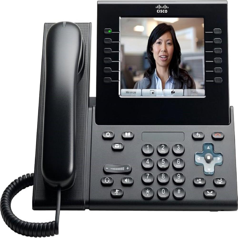 Cisco Ip Video Phone 9971 - Color: Black