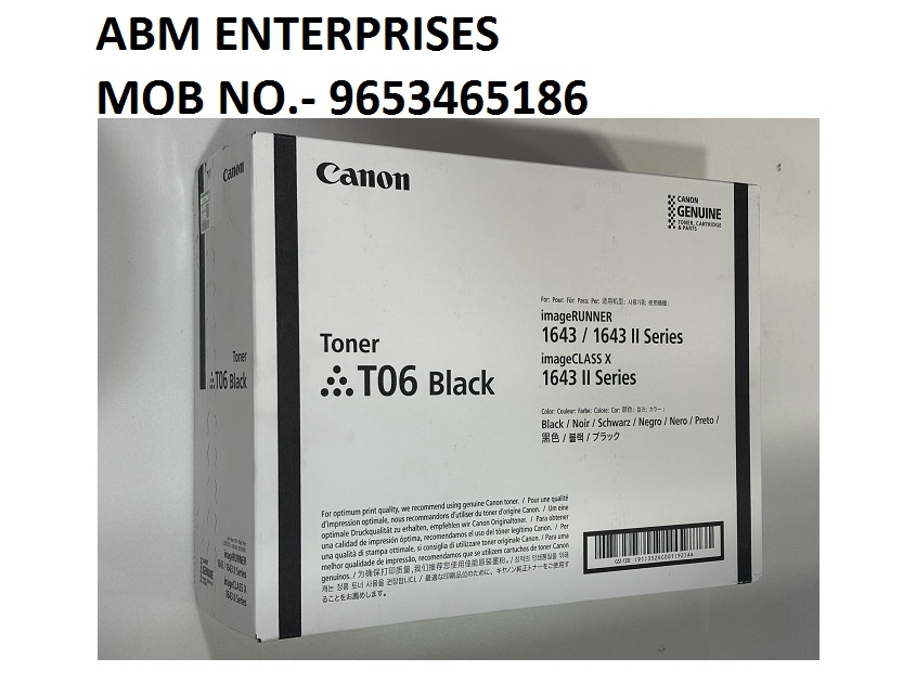 Canon T06 Black Toner Cartridge