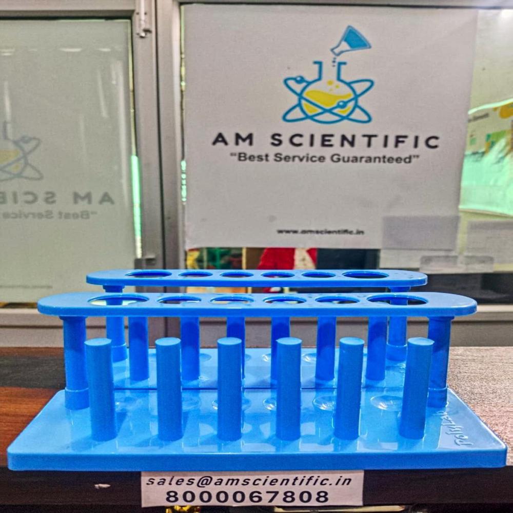 Test Tube Stand - Color: Sky Blue