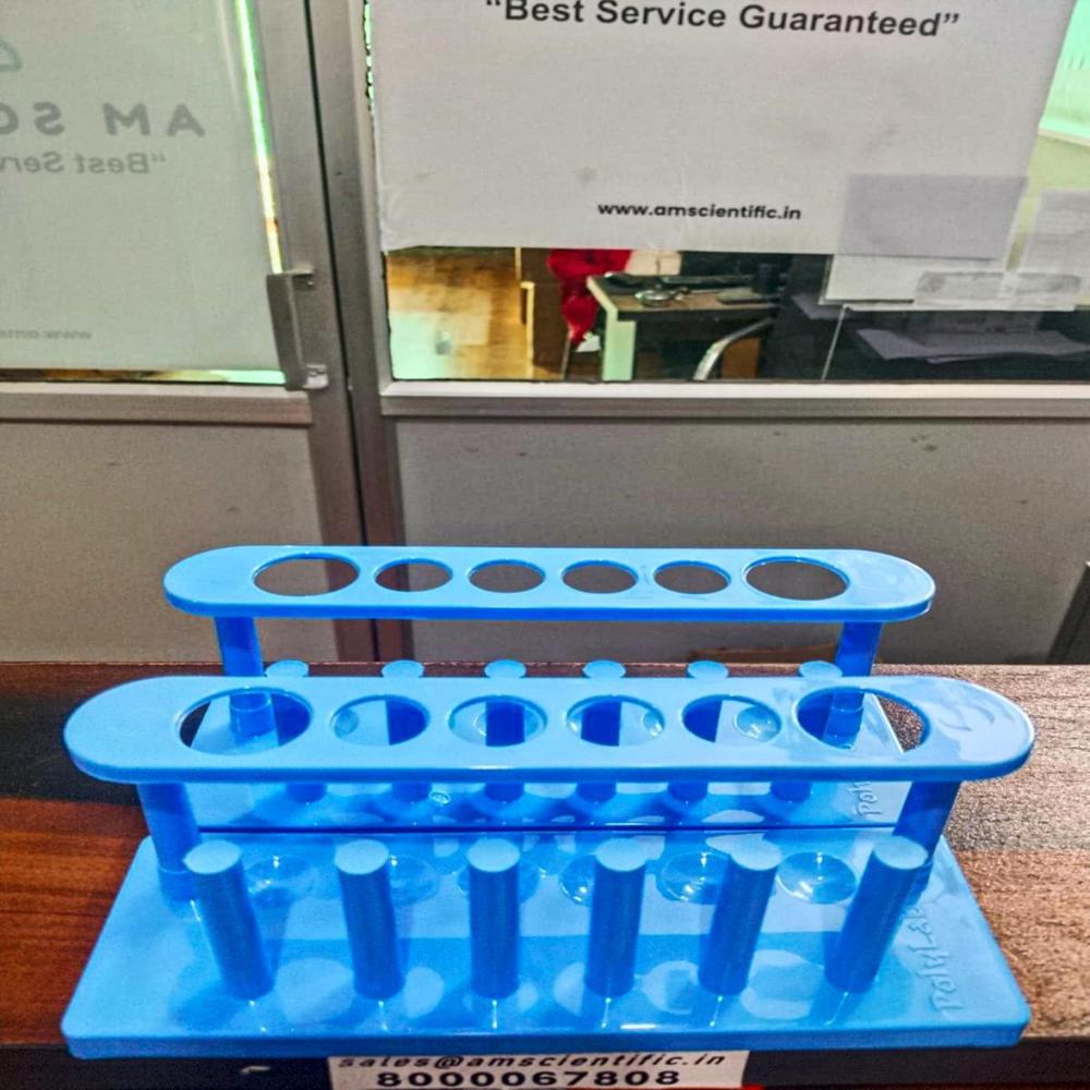 Test Tube Stand - Color: Sky Blue