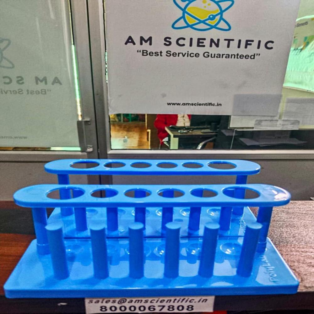 Test Tube Stand - Color: Sky Blue