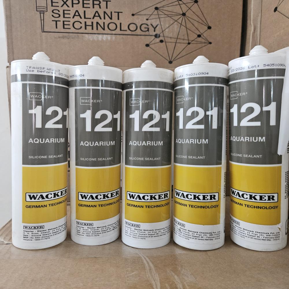 Wacker 121 Aquarium Sealant - Color: Clear