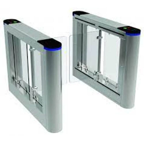 Swing Barrier Gate - Color: Silver