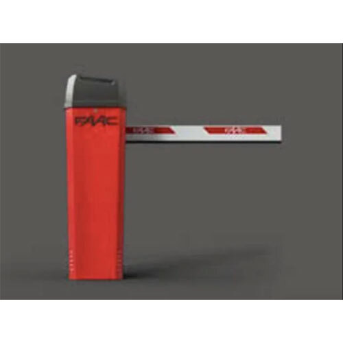 Mild Steel Barrier Gates - Color: White And Red