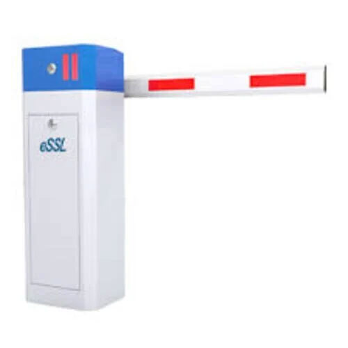 Parking Barrier Gate - Color: White And Red