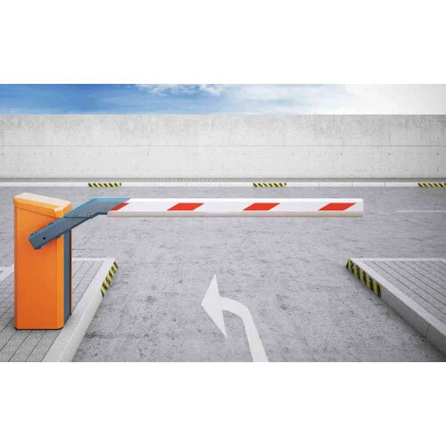 Boom Barrier Gate - Color: White