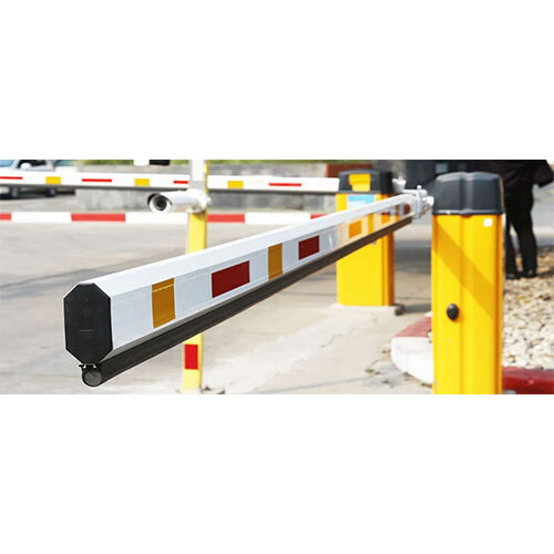 Road Boom Barrier - Color: White