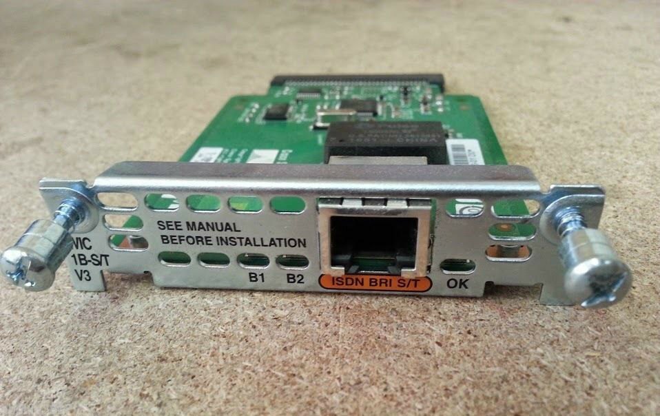 Cisco Card Wic-1b-s/t-v3 - Use: Router