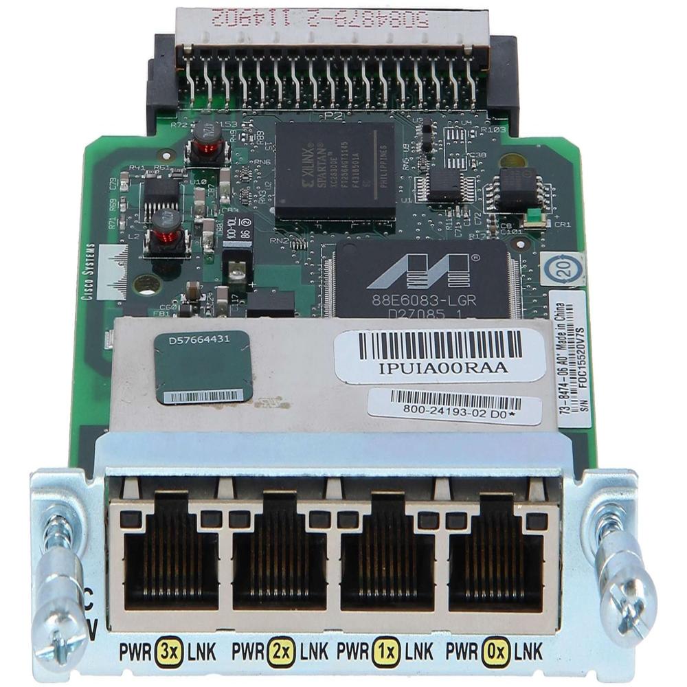Cisco Hwic-4esw High-speed Wan Interface Card - Os Supported: Linux