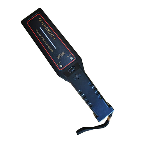 Gc-1002 Hand Held Metal Detector - Color: Black