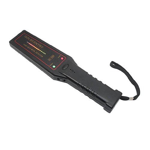 Gc-1002 Hand Held Metal Detector - Color: Black