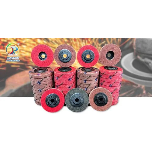 100 X 15mm Radiant Gold Abrasive Flap Disc