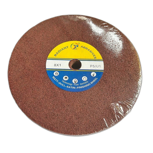 8X2inch Brown Non Woven Abrasive Wheel