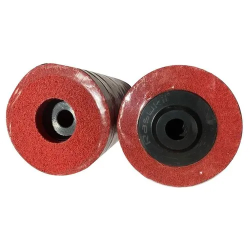 4X2inch Red Non Woven Abrasive Wheel