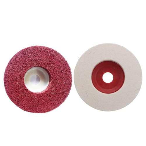 6X2inch Maroon Non Woven Abrasive Wheel
