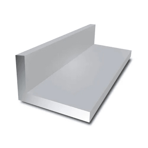 Aluminum Unequal Angle - Color: Grey