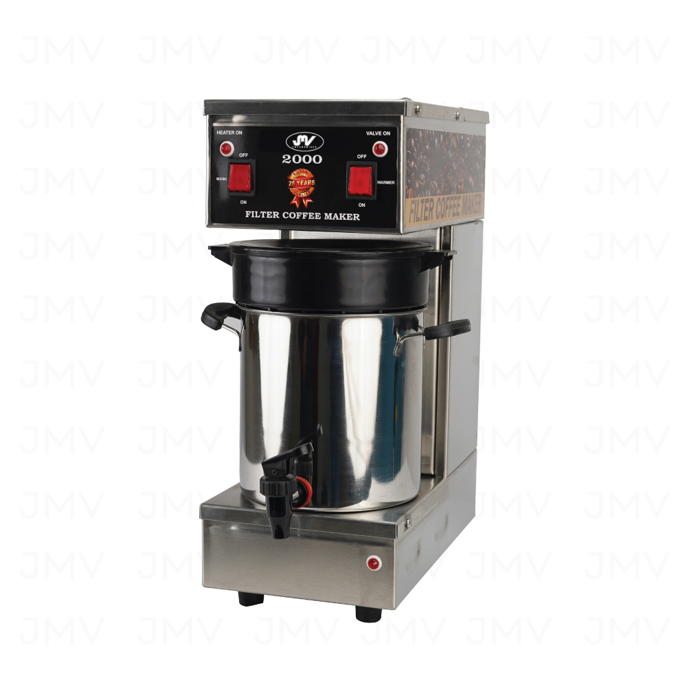 Jmv Restaurant Model Filter Coffee Maker - Color: Sliver Black