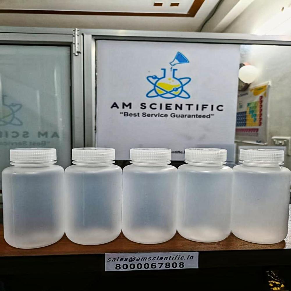 Wide Mouth Bottle, Ldpe With Pp Clo - Color: White