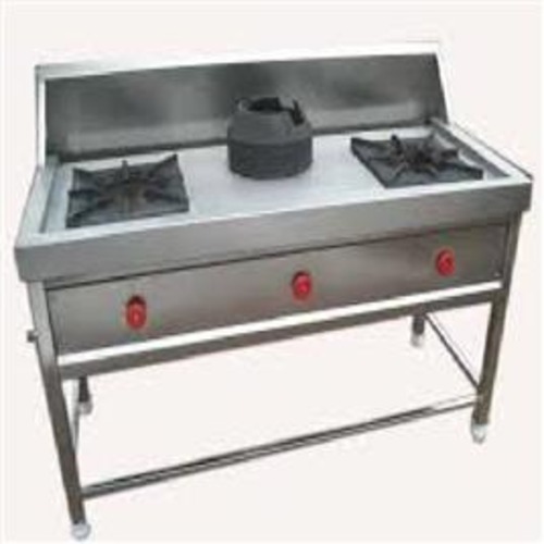 Chinese & Indian three burner range