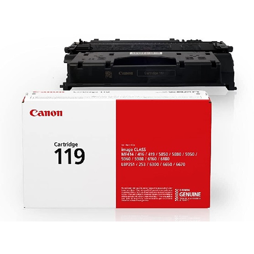 Canon 119 Black Toner Cartridge